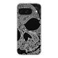 Black Skull Google Pixel 9 Case