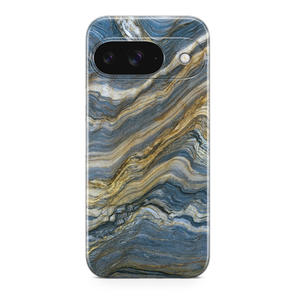 Blue Wave Marble Google Pixel 9 Case