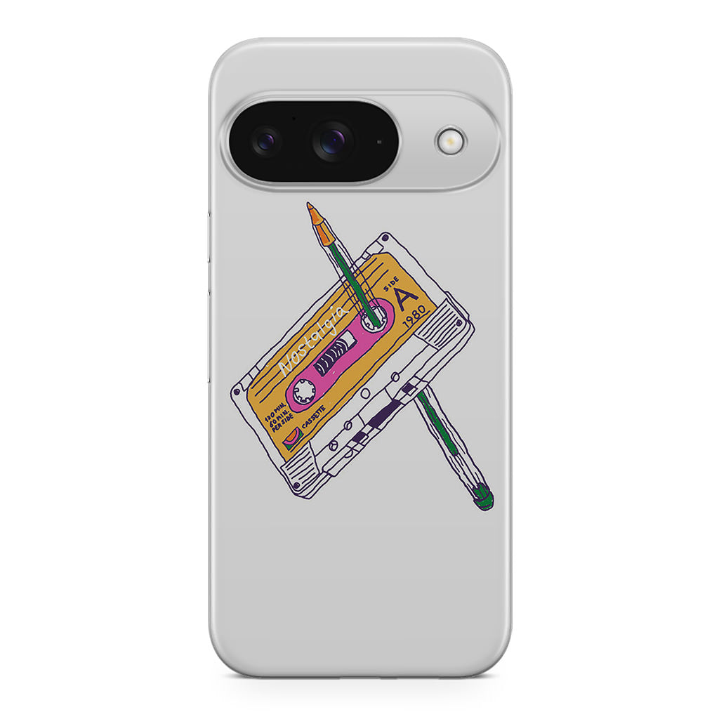 Cassete Tape Old Google Pixel 9 Case