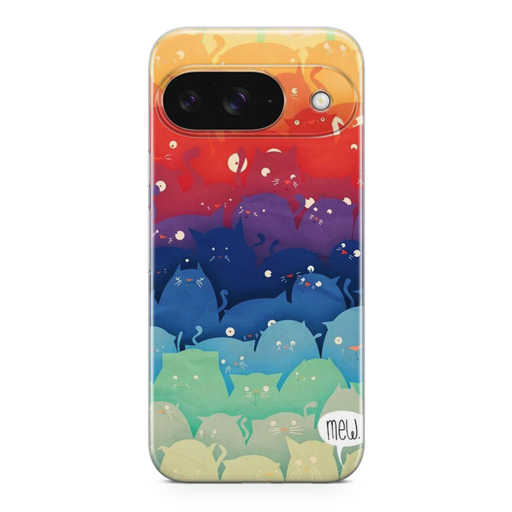 Cats Everywhere Google Pixel 9 Case