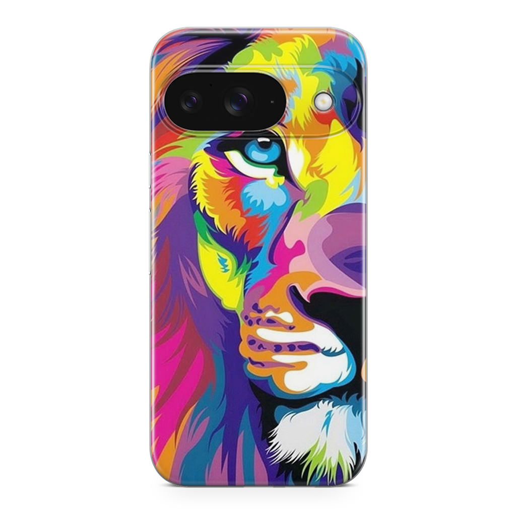 Colorful Lion Google Pixel 9 Case