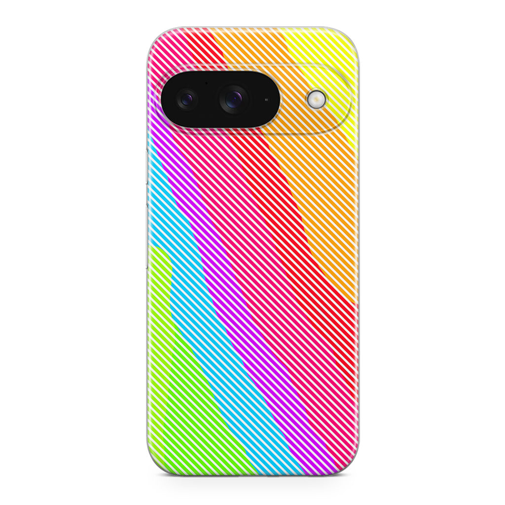 Colorful Stripes Google Pixel 9 Case