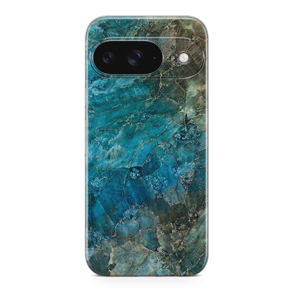 Deep Ocean Marble Google Pixel 9 Case