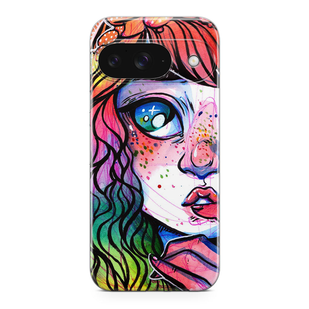 Eyes And Braids Google Pixel 9 Case