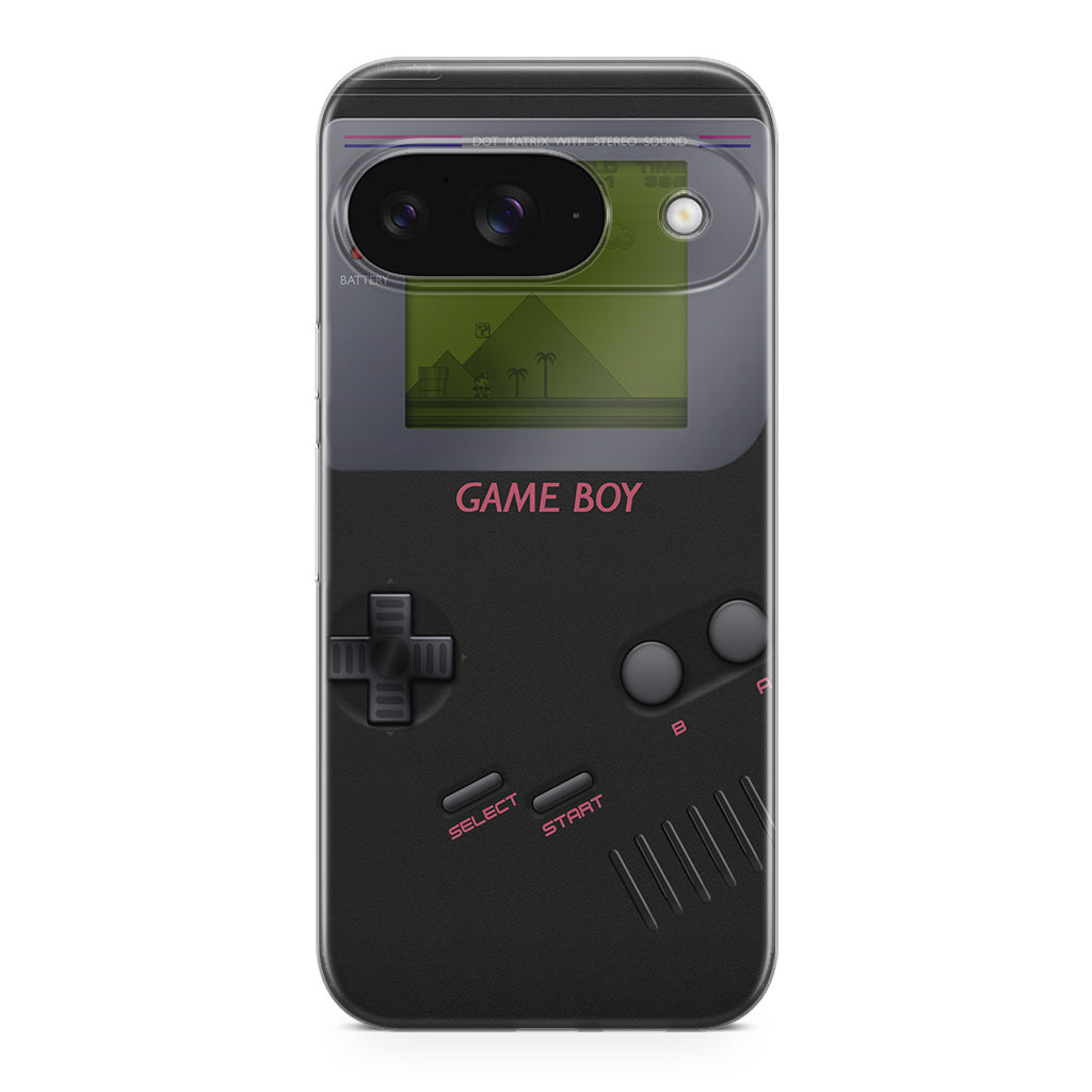 Game Boy Black Model Google Pixel 9 Case