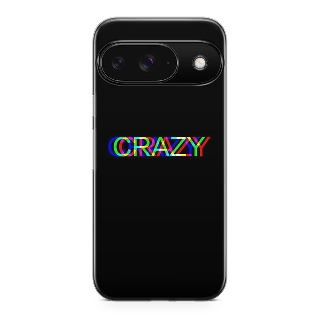 Glitch Crazy Google Pixel 9 Case