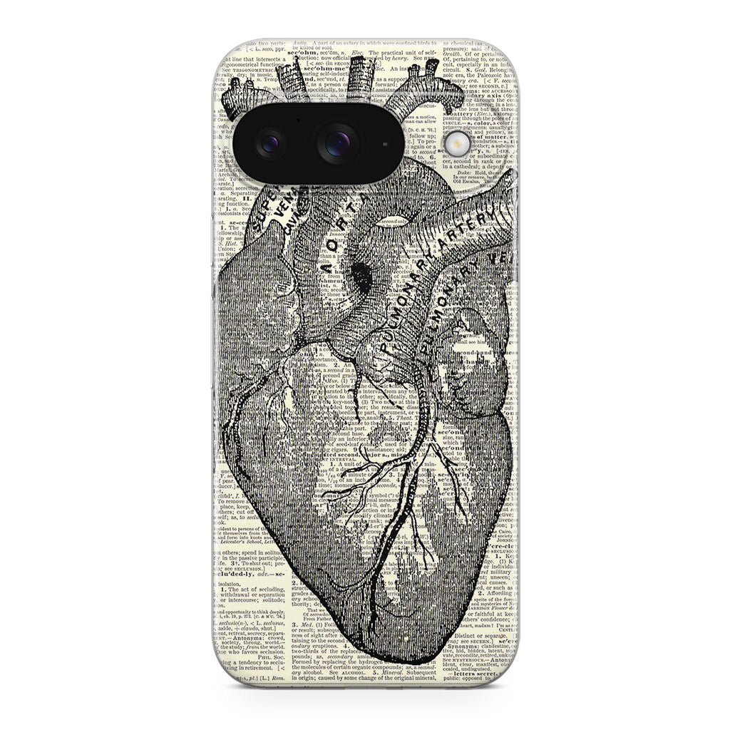 Heart Book Art Google Pixel 9 Case