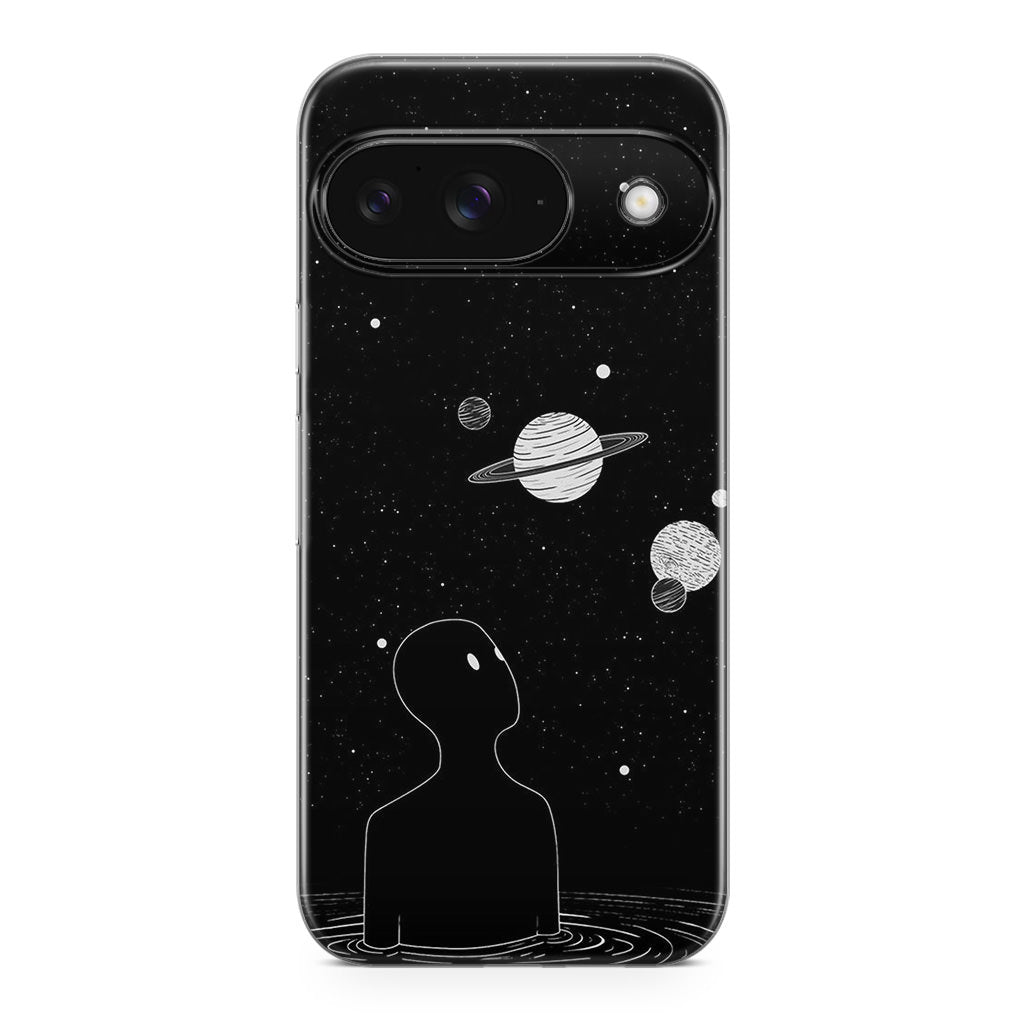 Hello Saturn Google Pixel 9 Case