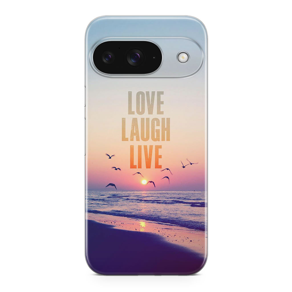 Love Laugh Live Google Pixel 9 Case