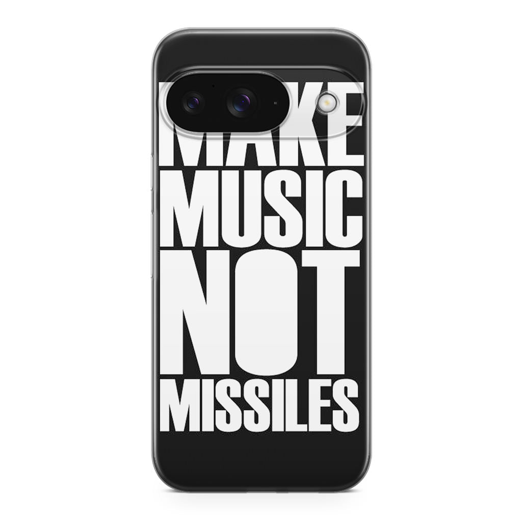 Make Music Not Missiles Google Pixel 9 Case