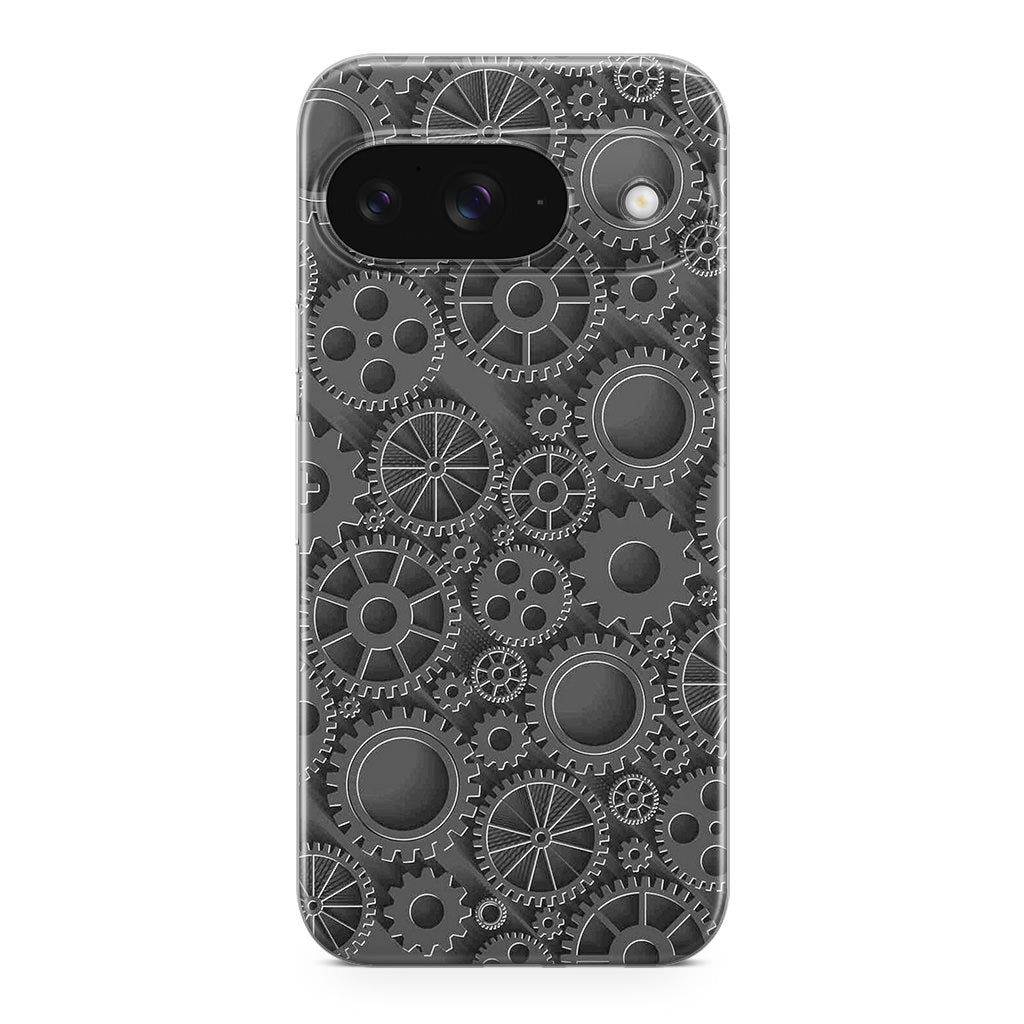 Mechanical Gears Google Pixel 9 Case