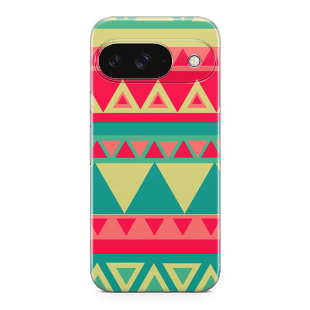 Old Aztec Pattern Google Pixel 9 Case