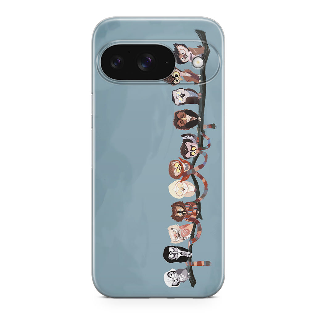 Owls on The Branch Google Pixel 9 Case