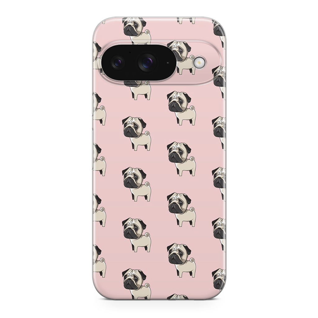 Pugs Pattern Google Pixel 9 Case