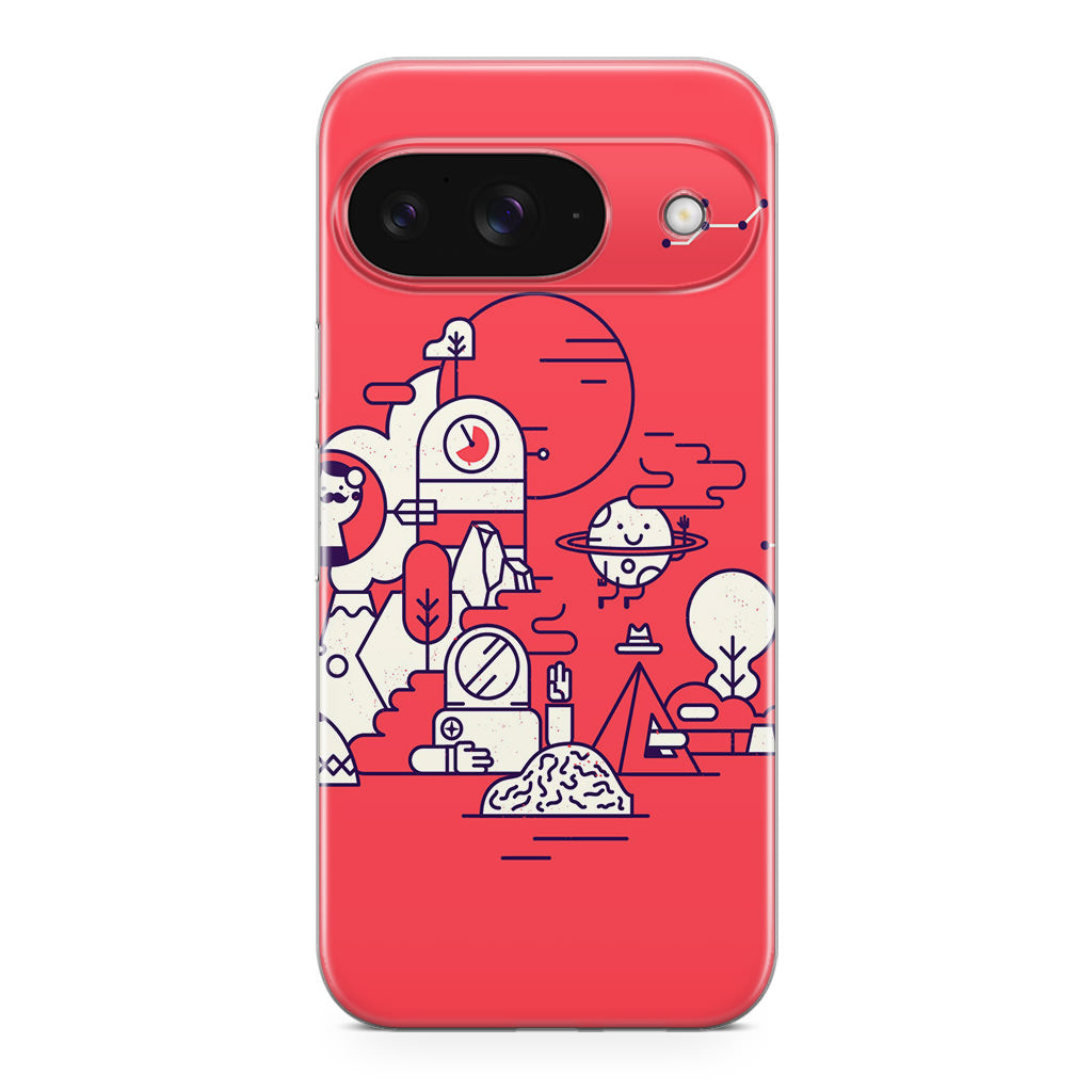 Red Planet Google Pixel 9 Case