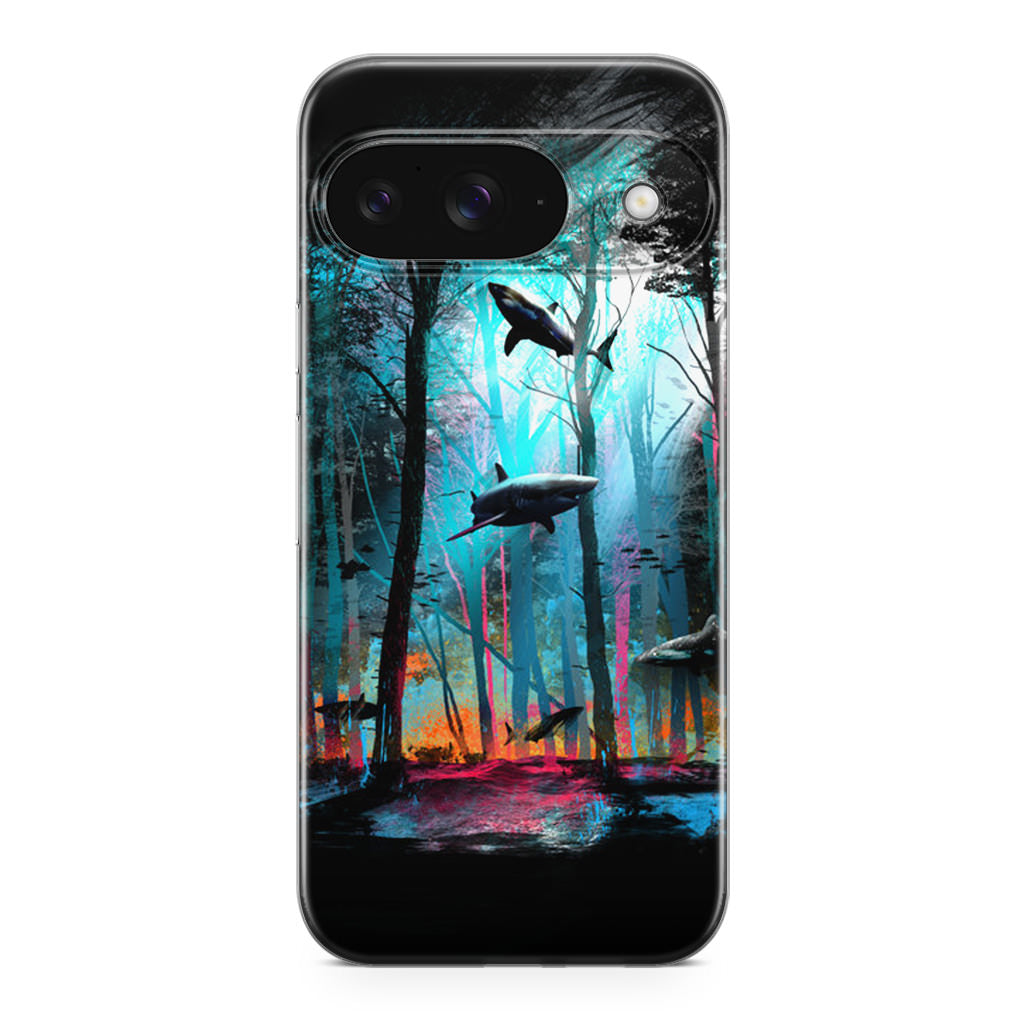 Shark Forest Google Pixel 9 Case