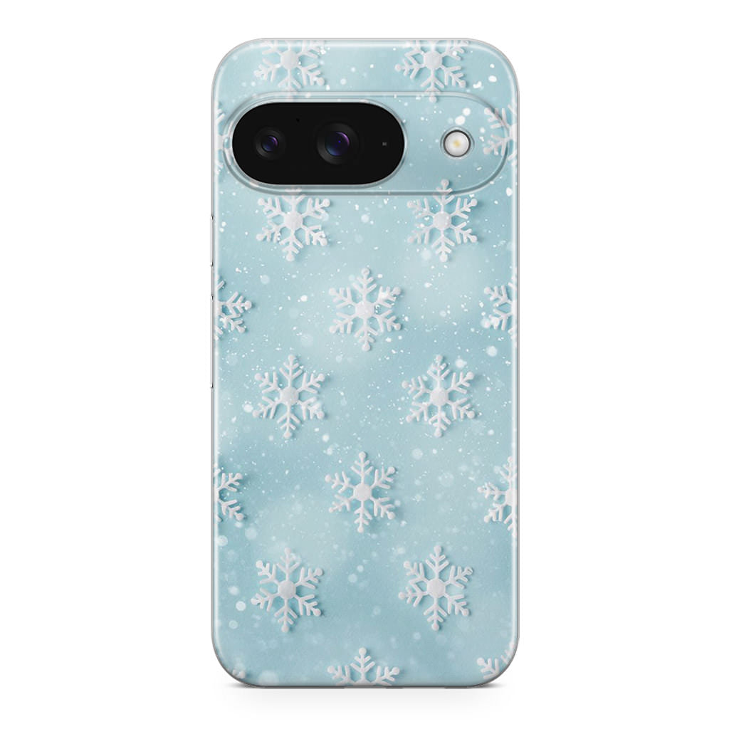 Snowflakes Pattern Google Pixel 9 Case