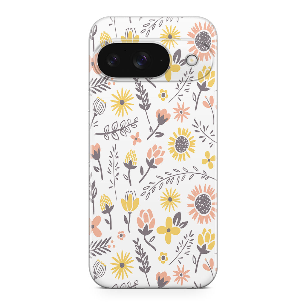 Spring Things Pattern Google Pixel 9 Case