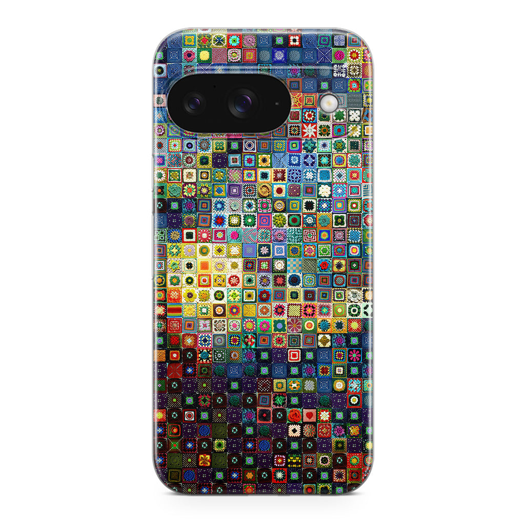 Starry Night Tiles Google Pixel 9 Case