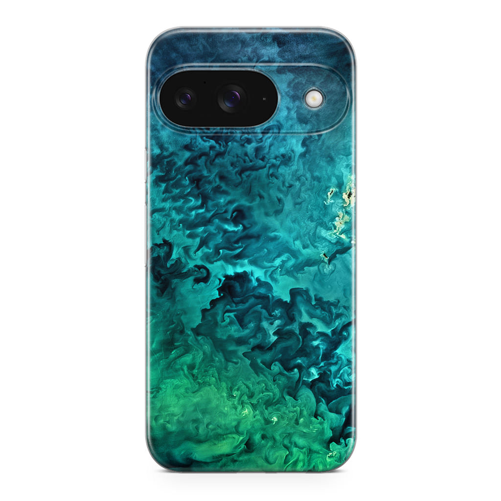 Swirls In The Yellow Sea Google Pixel 9 Case