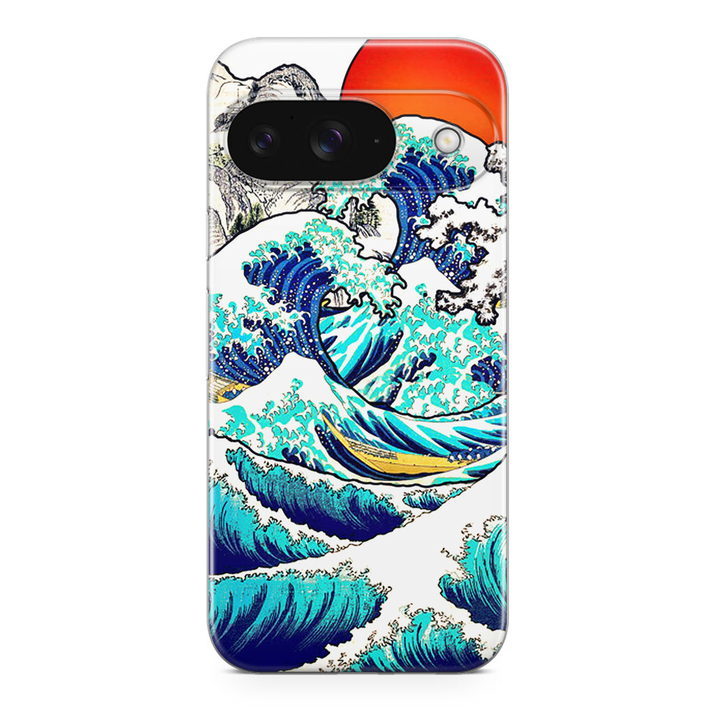 The Great Wave off Kanagawa Google Pixel 9 Case