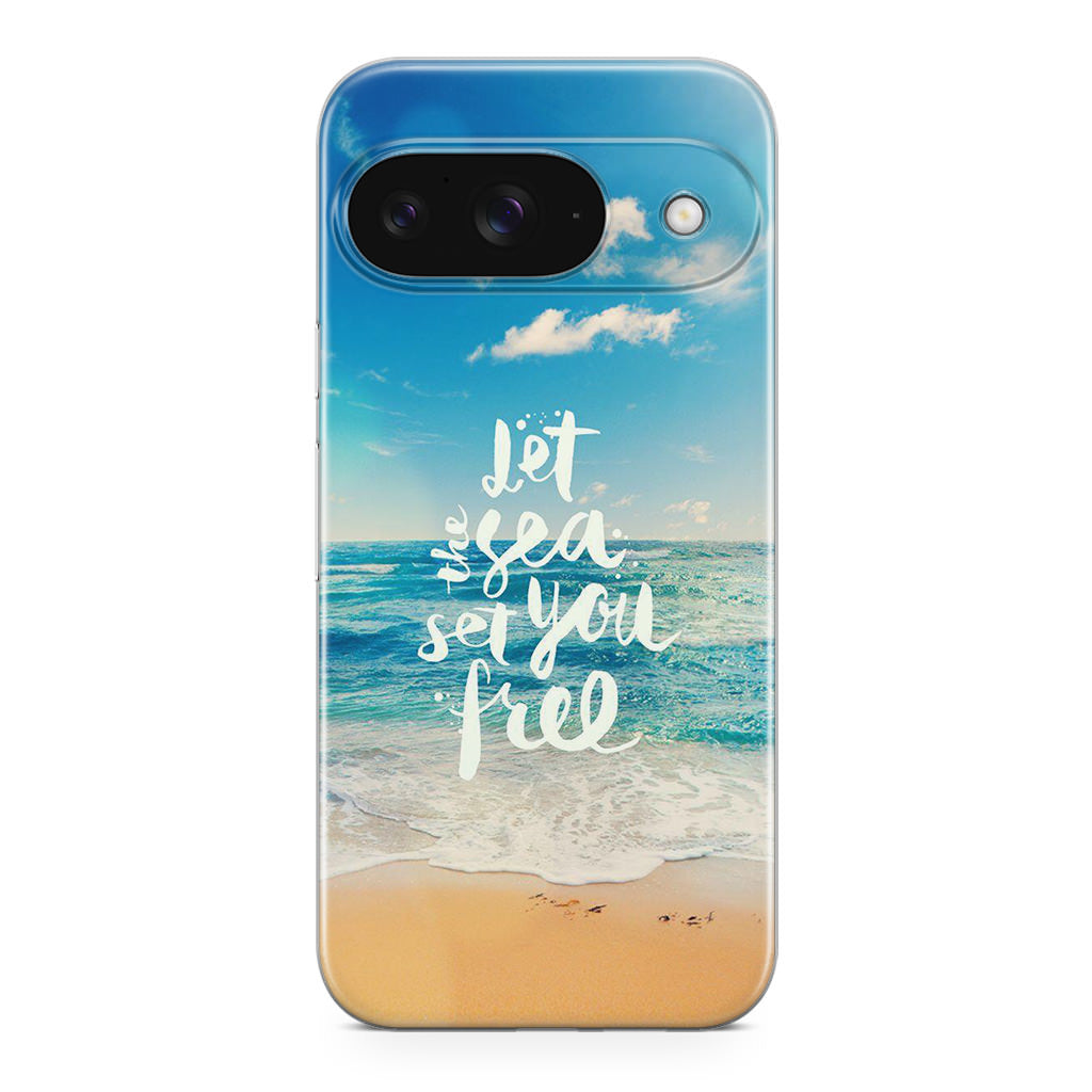 The Sea Set You Free Google Pixel 9 Case