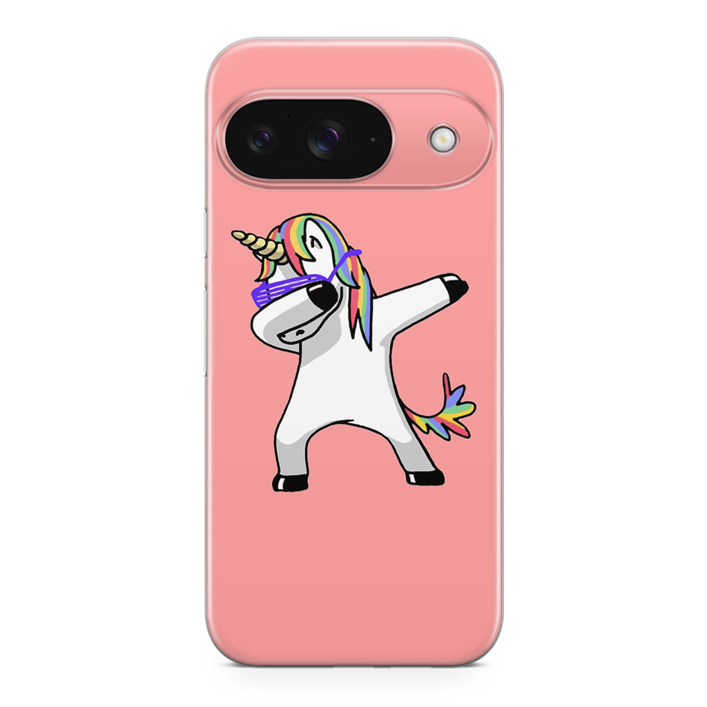 Unicorn Dabbing Pink Google Pixel 9 Case