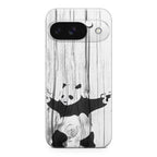 Banksy Graffiti Panda Google Pixel 9 Case