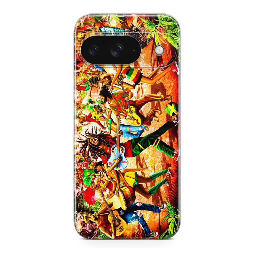 Bob Marley Reggae Google Pixel 9 Case