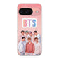 BTS Member in Pink Google Pixel 9 Case