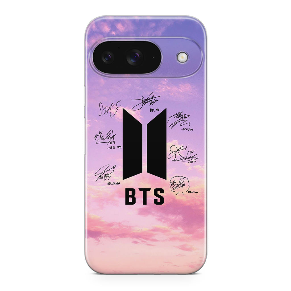 BTS Signature 2 Google Pixel 9 Case