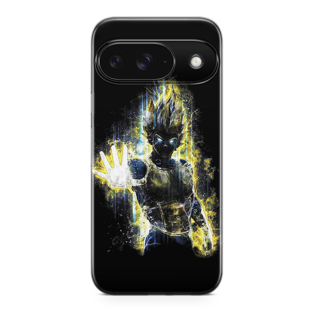 Dragon Ball Z Vegeta Bad Saiyan Prince Google Pixel 9 Case