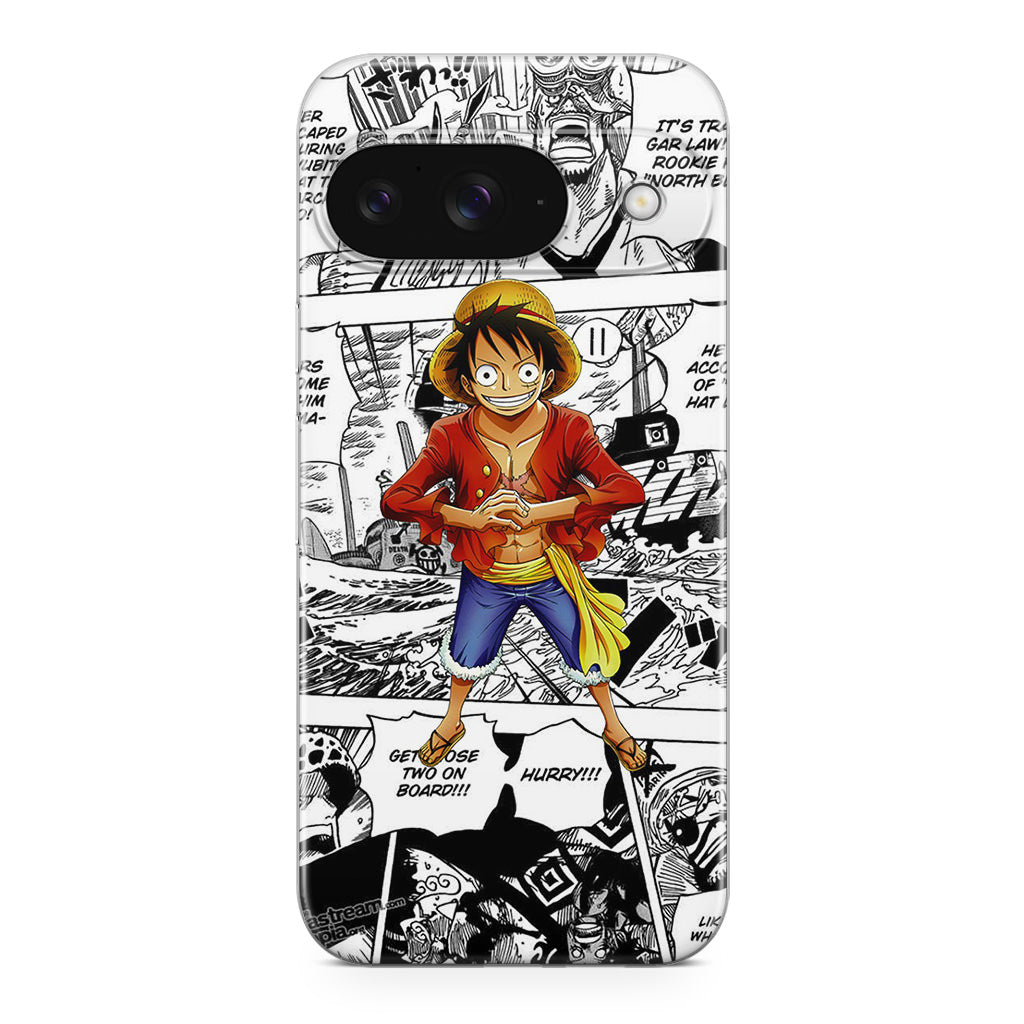 One Piece Luffy Comics Google Pixel 9 Case