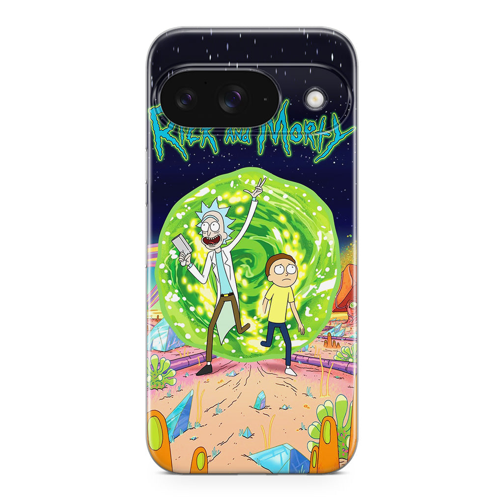 Rick And Morty Portal Gun Google Pixel 9 Case