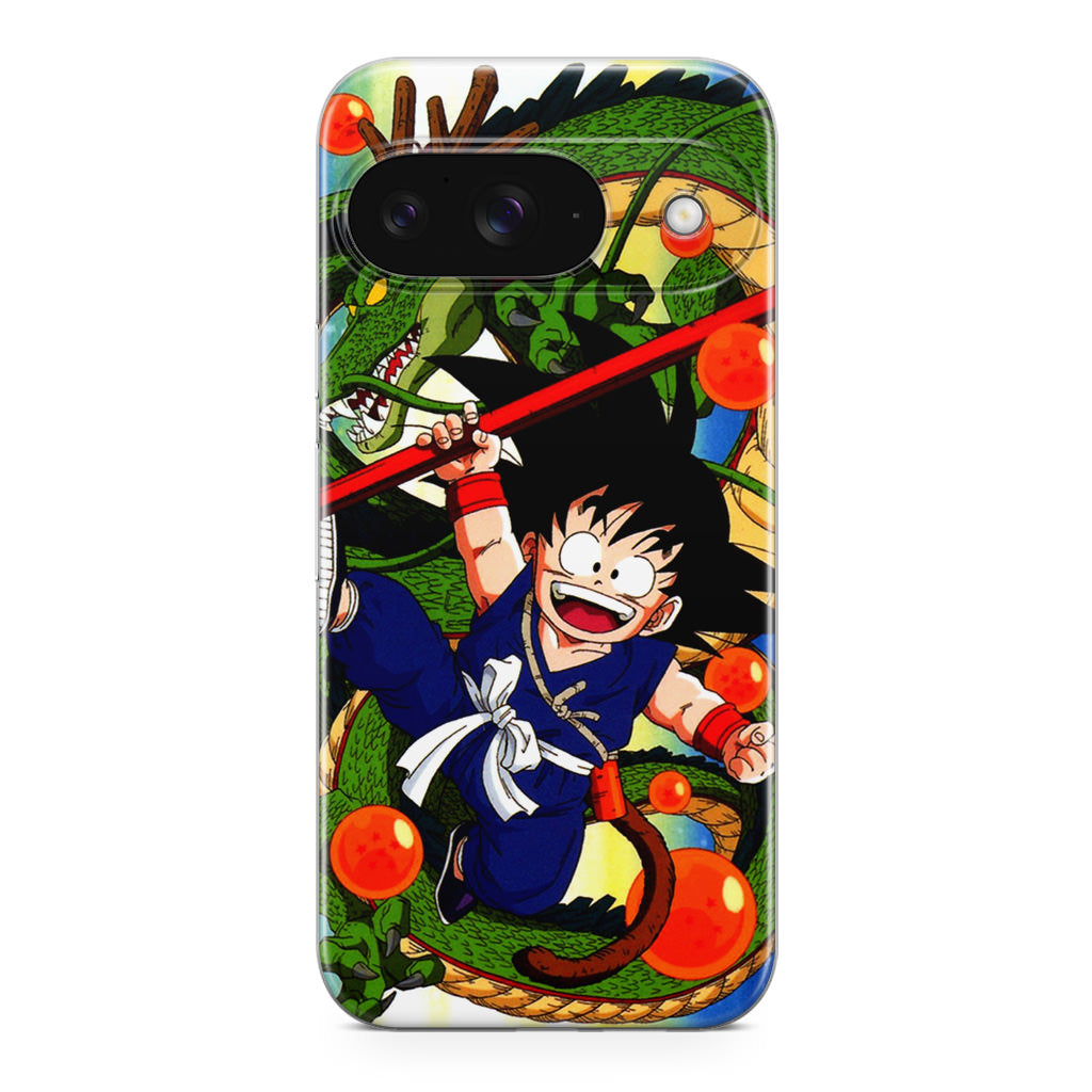 Shenlong And Little Goku Dragon Ball Google Pixel 9 Case