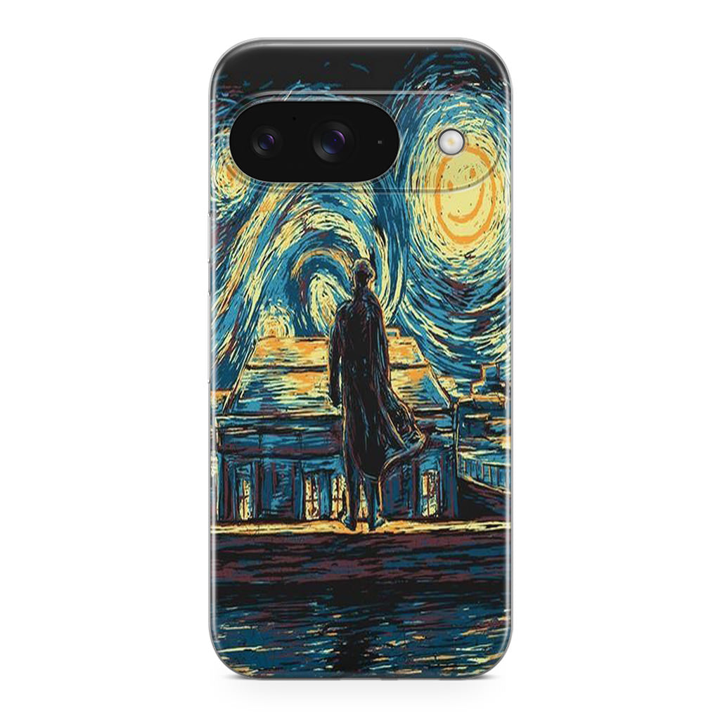 Sherlock Starry Night Google Pixel 9 Case