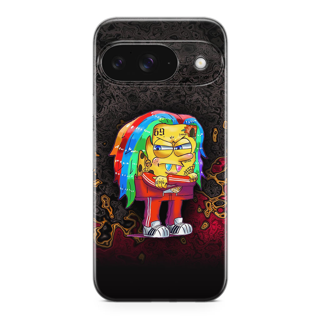 Sponge Hypebeast 69 Mode Google Pixel 9 Case