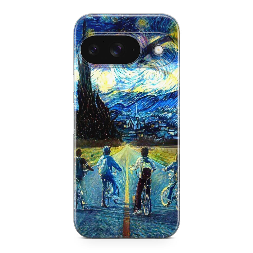 Stranger At Starry Night Google Pixel 9 Case