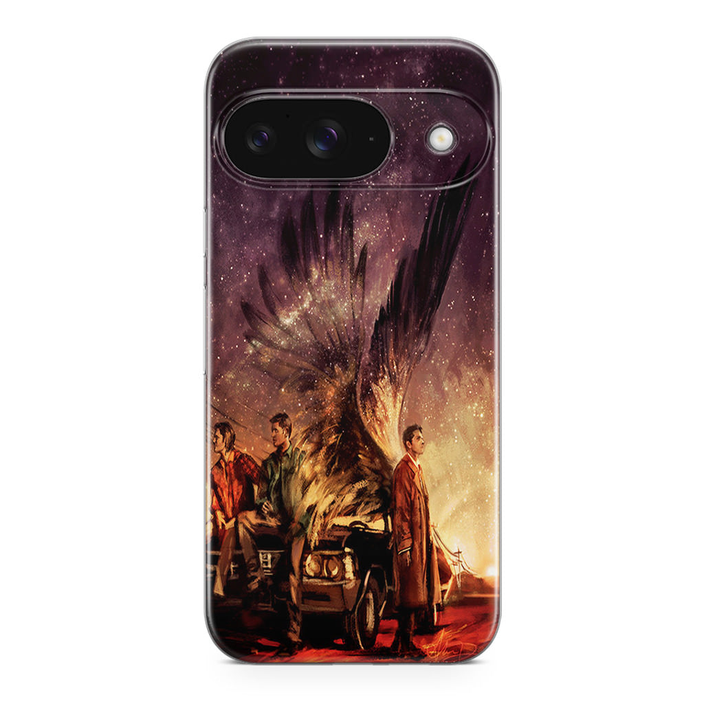 Supernatural Painting Art Google Pixel 9 Case