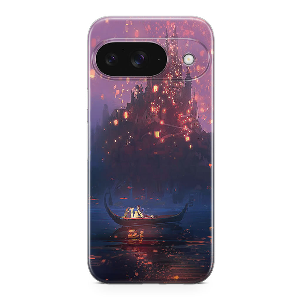 Tangled Lanterns Google Pixel 9 Case