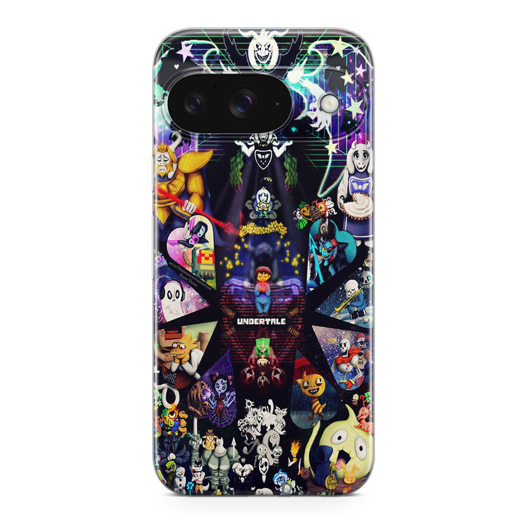 Undertale All Characters Google Pixel 9 Case