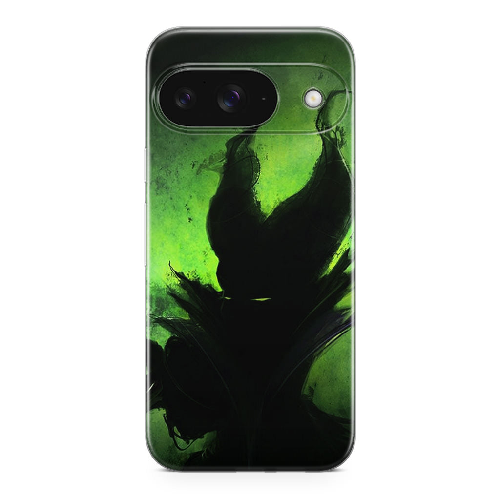 Villains Maleficent Silhouette Google Pixel 9 Case