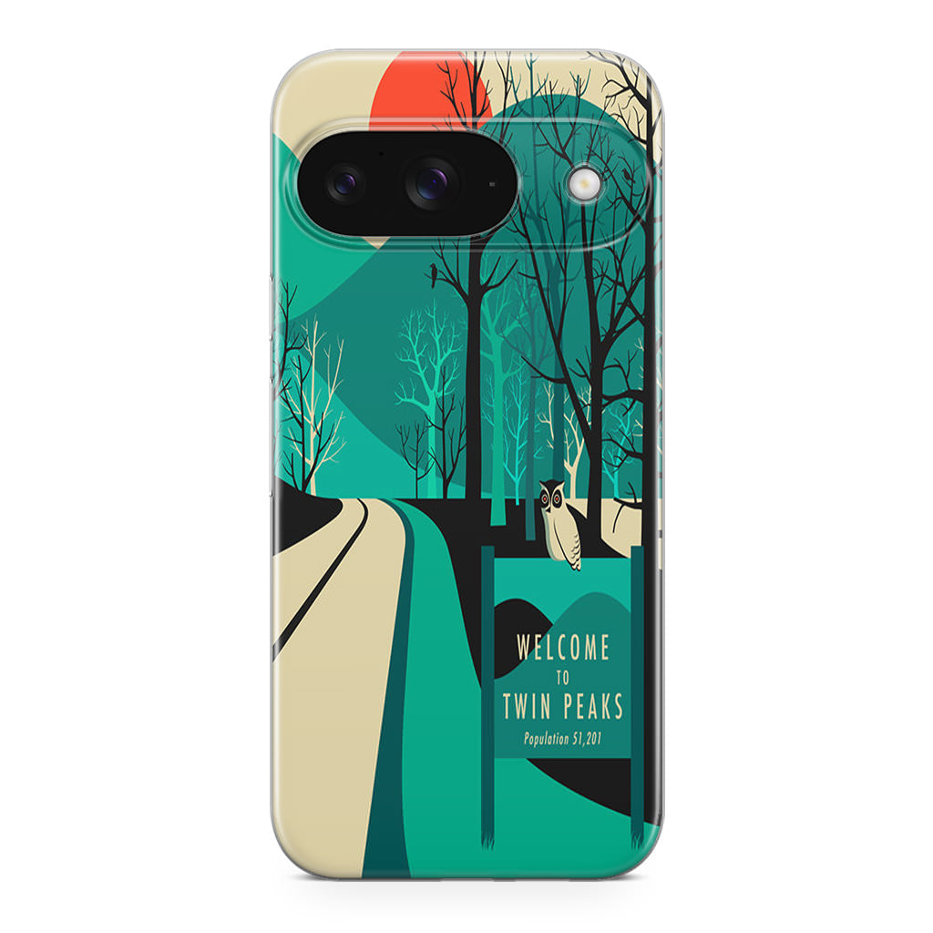 Welcome To Twin Peaks Google Pixel 9 Case