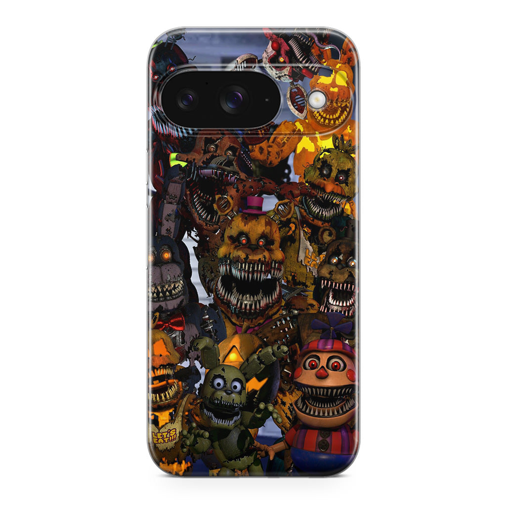 Five Nights at Freddy's Scary Characters Google Pixel 9 Case