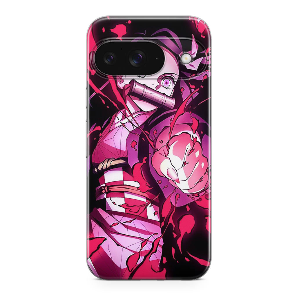 Nezuk0 Blood Demon Art Google Pixel 9 Case