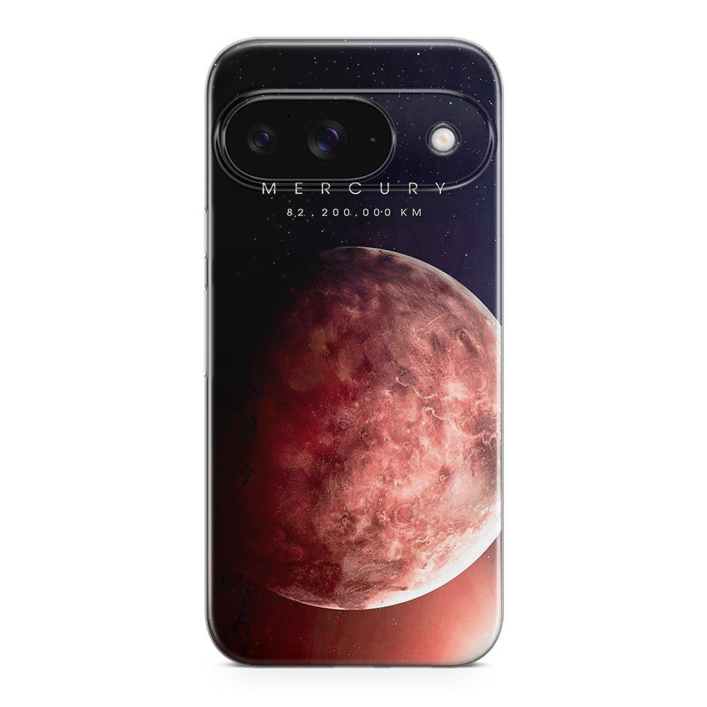 Planet Mercury Google Pixel 9 Case