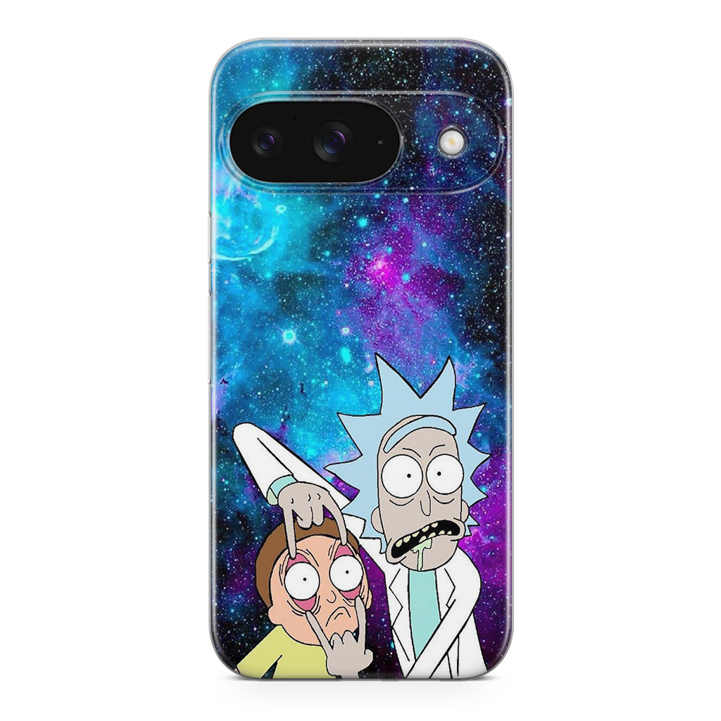 Rick And Morty Open Your Eyes Google Pixel 9 Case