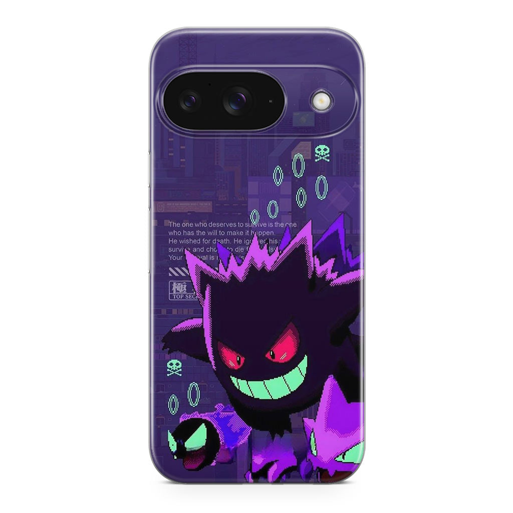 Gengar Pixel Art Google Pixel 9 Case