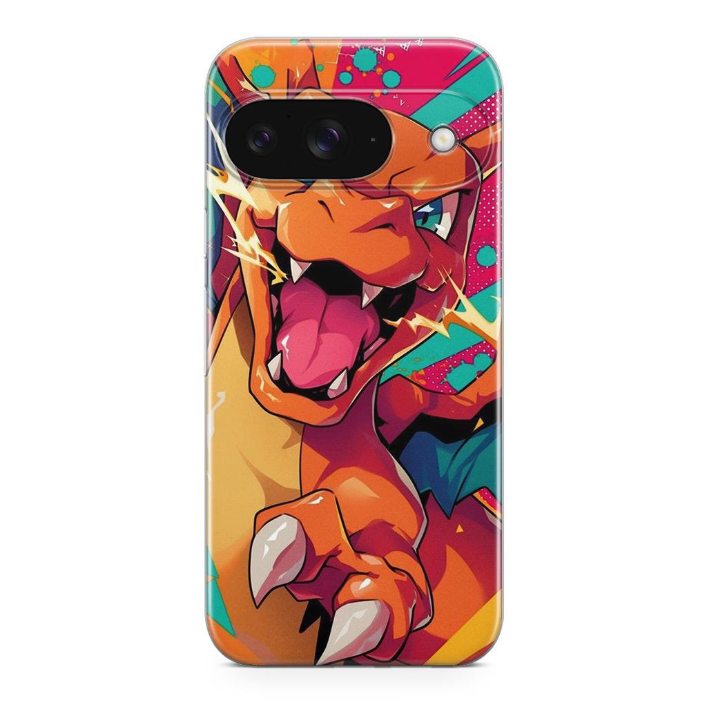 Blazing Fury Charizard Google Pixel 9 Case