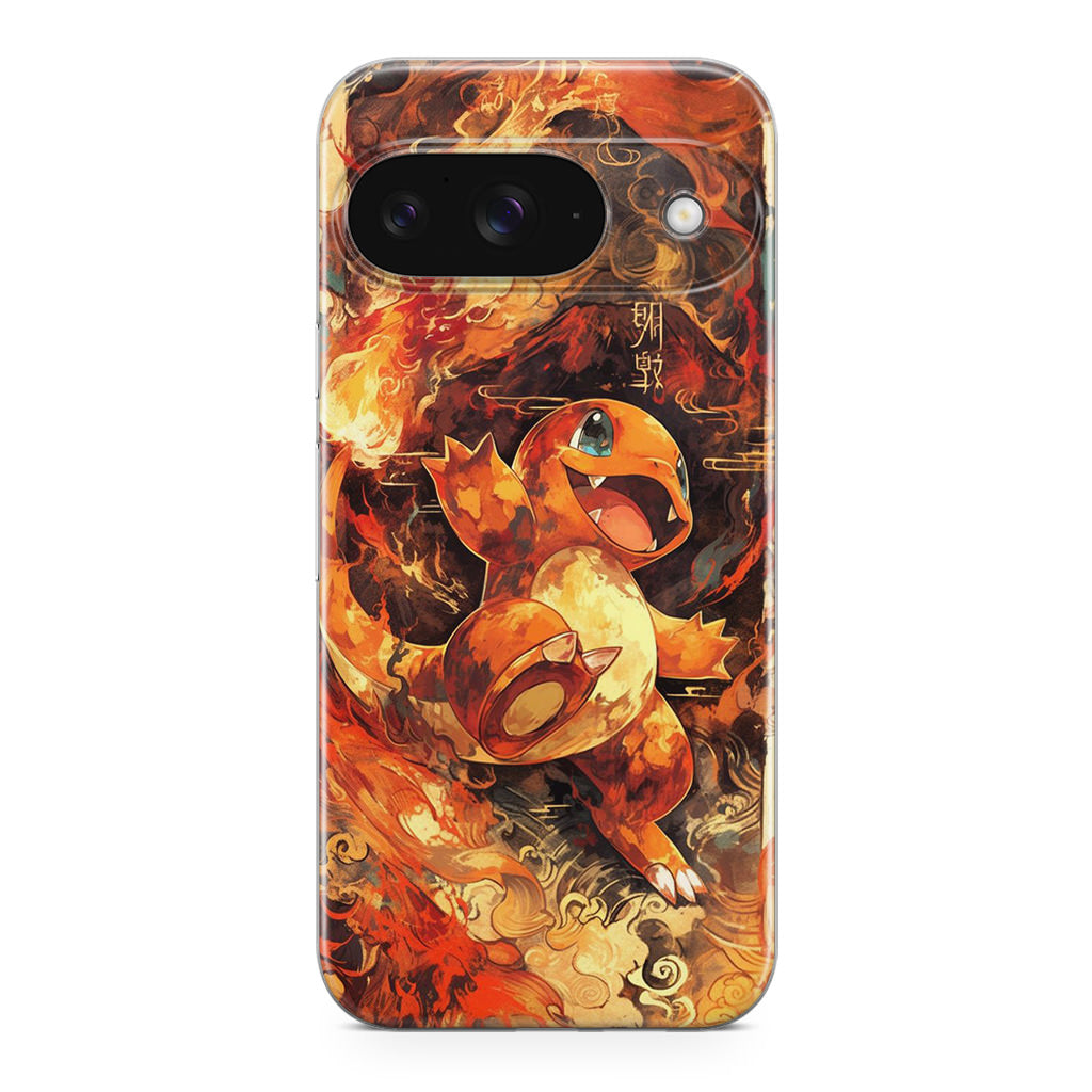 Charmander Ember Dance Google Pixel 9 Case
